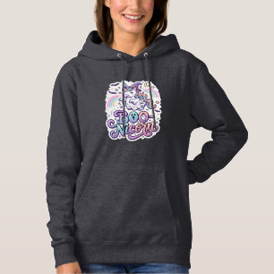 Einhorn Boo-Einhorn Premium Vektor Vektordesign_1 Hoodie