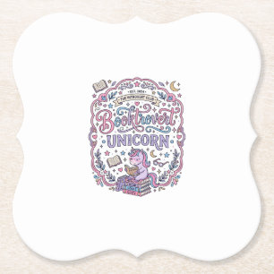 Einhorn Booktrovert Einhorn Spielerei Süßes Gesche Untersetzer