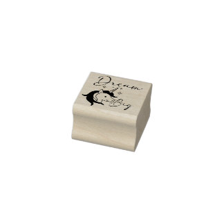 Einhorn Briefmarke Traum große Briefmarke Gummistempel
