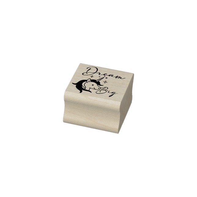 Einhorn Briefmarke Traum große Briefmarke Gummistempel (Stempel)