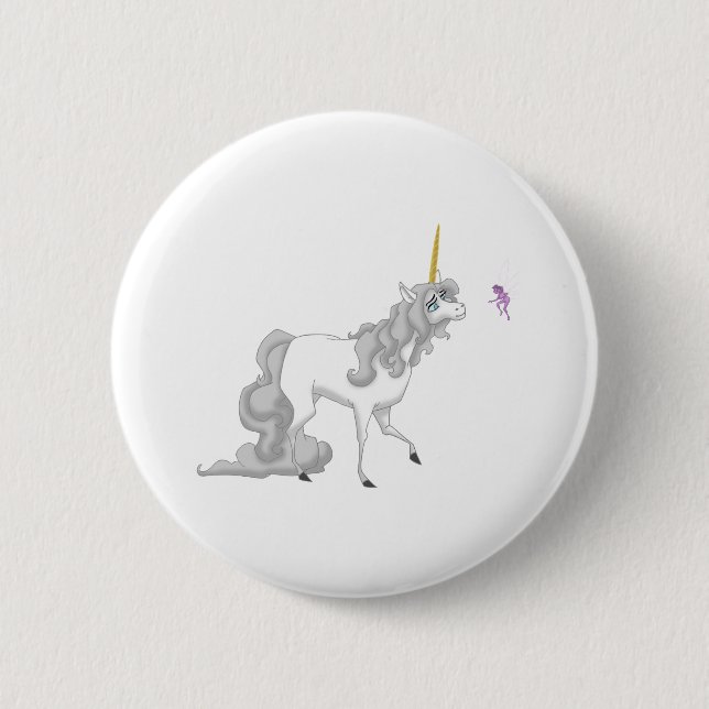 Einhorn Button (Vorderseite)
