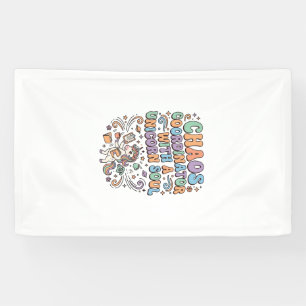 Einhorn-Chaos-Koordinator mit einer Einhorn-Seele Banner