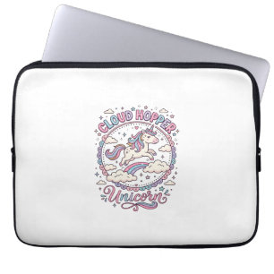 Einhorn Cloud Hopper Einhorn Spielerei Süßes Gesch Laptopschutzhülle