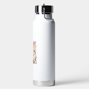 Einhorn Cowboy-Stiefel Einhorn Whimsical Zazzle De Trinkflasche