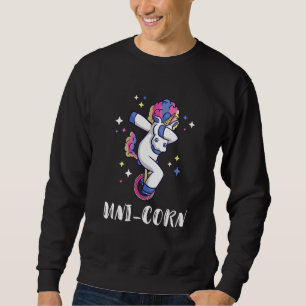 Einhorn Dabbing Einradfahrer Einrad Monocycle Einr Sweatshirt