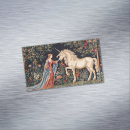 Einhorn-Dame Magnetische Visitenkarte