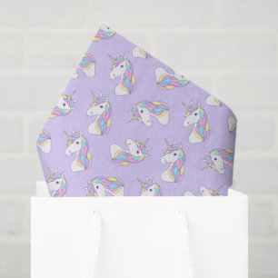 Einhorn-Dekupier-Purple Seidenpapier