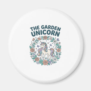 Einhorn Der Garten Einhorn Trendy T-Shirt Design_1 Magnet