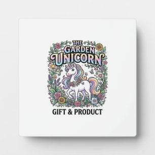 Einhorn Der Garten Einhorn Werbevektor Design Fotoplatte