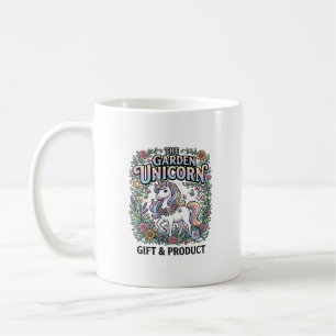 Einhorn Der Garten Einhorn Werbevektor Design Kaffeetasse