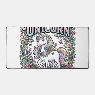 Einhorn Der Garten Einhorn Werbevektor Design Schreibtischunterlage