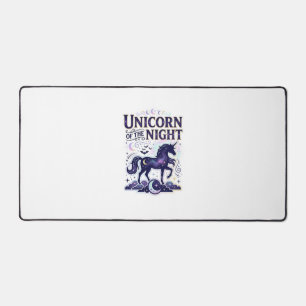 Einhorn der Nacht Grafikdesign Zazzle Design_ Schreibtischunterlage