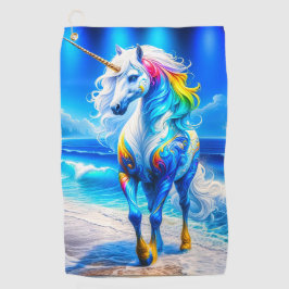 Einhorn-Design Golfhandtuch