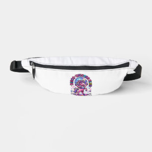 Einhorn Disco Einhorn Club Werbe Shirt Graphi Bauchtasche