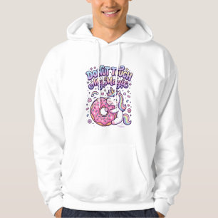 Einhorn Donut Berühre Mein Magisches Geschenkidee Hoodie