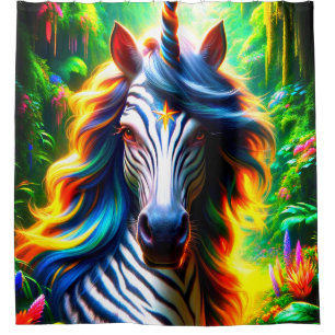 Einhorn Duschvorhang