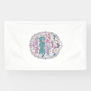 Einhorn Eat Schlafen Spiel Einhorn Verspielter Dru Banner