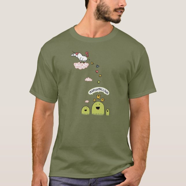 Einhorn-Eibische T-Shirt (Vorderseite)