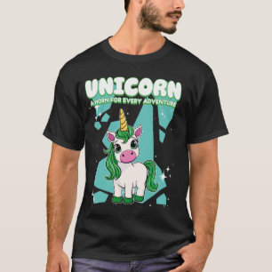 Einhorn Ein Horn Für Jedes Abenteuer Einhorn T-Shirt