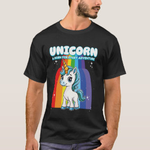 Einhorn Ein Horn Für Jedes Abenteuer Einhorn T-Shirt