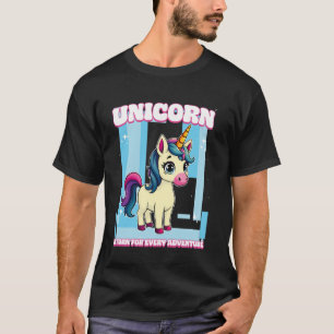 Einhorn Ein Horn Für Jedes Abenteuer Einhorn T-Shirt