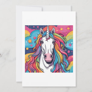 Einhorn Einladung