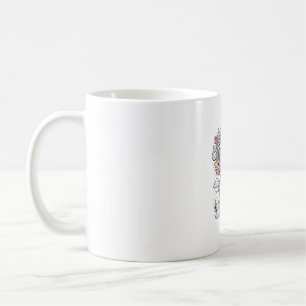 Einhorn-Eiscreme-Einhorn-Traum Lustige Typografie Kaffeetasse