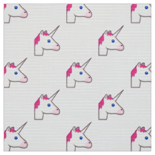 Einhorn-Emoji-Stoff Stoff