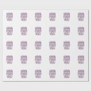 Einhorn emotional an Einhörner gebunden Original Geschenkpapier