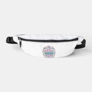 Einhorn Essen Schlaf Spiel Einhorn Spielzeug Druck Bauchtasche