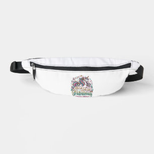 Einhorn Fa La La La Fabelhaft Weißer Hintergrund S Bauchtasche