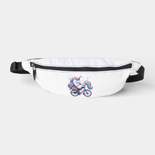 Einhorn Fahrrad fahren Jungen Mädchen Frauen Kinde Bauchtasche