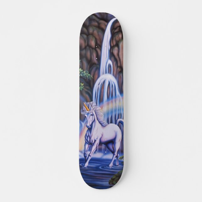 Einhorn fällt Skateboard (Vorne)