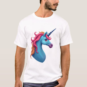 Einhorn Farbige Tie-Dye Einhorn Pferd T-Shirt, Sm T-Shirt