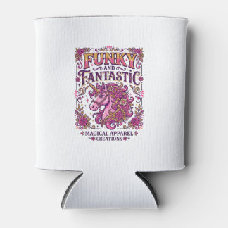 Einhorn Funky und Fantastisch Stylisch Zazzle Desi Dosenkühler