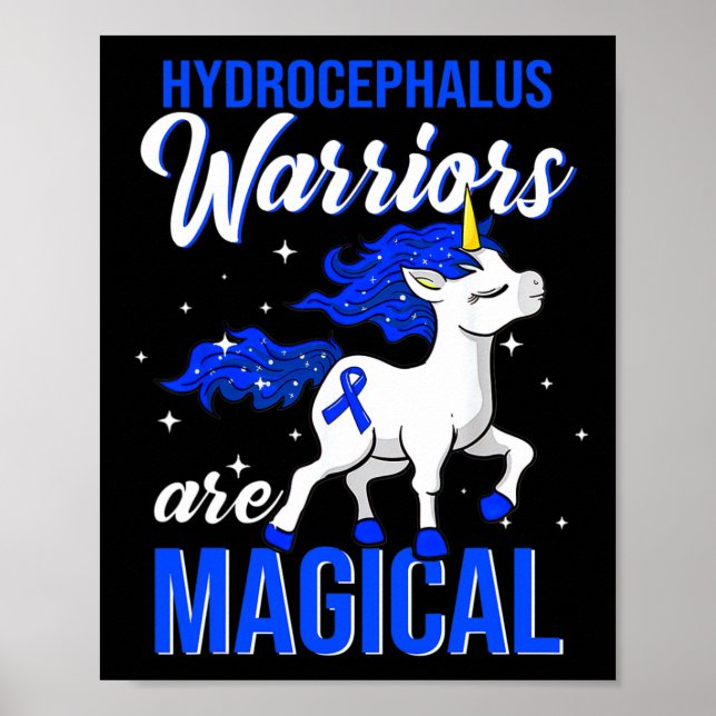 Einhorn für den Warrior Poster (Vorne)