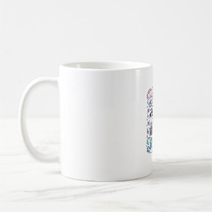 Einhorn Gebucht und Magische Geschenkidee Typograf Kaffeetasse