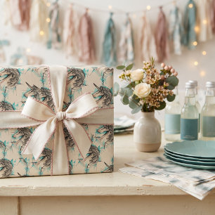 Einhorn Geschenkpapier