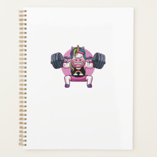 Einhorn-Gewichtheben-Kniebeugen-Fitness-Workout-Tu Planer