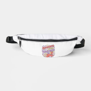 Einhorn Gruseliges kleines Einhorn Whimsical Weiße Bauchtasche