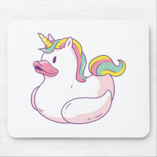 Einhorn-Gummiente Mousepad