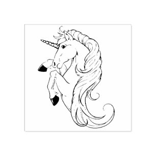 Einhorn Gummistempel