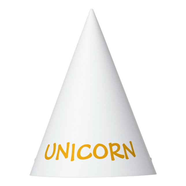 EINHORN - Halloween-Kostüm - Partyhütchen (Vorderseite)