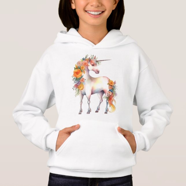 Einhorn Hoodie (Vorderseite)