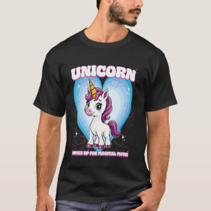 Einhorn-Hufe für magische Bewegungen Einhorn T-Shirt