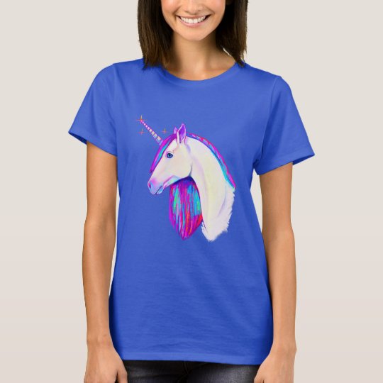 Einhorn in den Farben T-Shirt