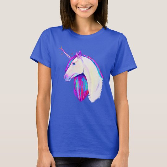 Einhorn in den Farben T-Shirt