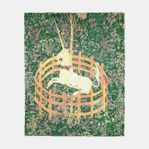 Einhorn in der Gefangenschaft Fleecedecke