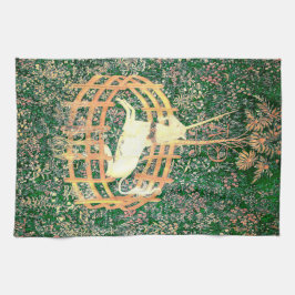 Einhorn in der Gefangenschaft Handtuch