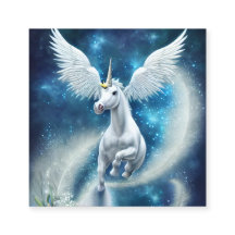 Einhorn in der Luft